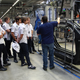 Illustration for article titled BMW DTM drivers visit BMW Plant Leipzig – Maiden outing in BMW i8 plug-in hybrid sports car.